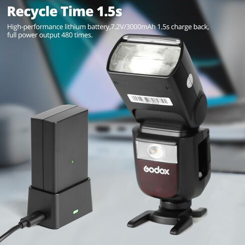 GODOX V1 Battery VB26 VB26A VB26B Li-ion Battery V1 V1Pro V100 Flash,V1S V1N V1C V1F V1O V860III V860III-S V860III-C V860III-N V860III-O V860III-F V850III AD100PRO in Saudi Arabia