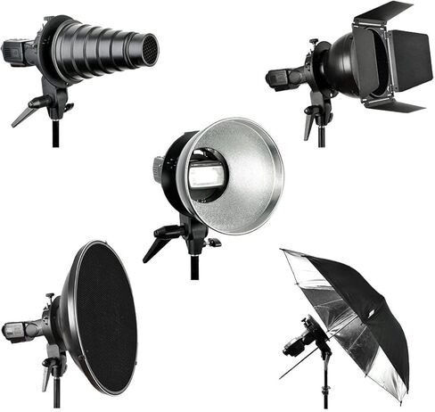 Godox S Type Bracket Bowens Mount Holder for Speedlite Flash Snoot Softbox Beauty Dish Reflector Umbrella in Kuwait