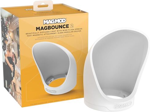 MagMod MagBounce 2 Flash Modifier, Photography Lighting Bounce Modifier | Magnetic Light Diffuser Attachment, Lightweight Light Control, Soft Even Bounce, Built for Working Photographers, Quick Setup in Kuwait