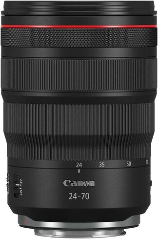 Canon RF24-70mm f/2.8 L is USM Lens Bundle with Tiffen 82mm Filter Kit (UV,CPL & Pro Mist 1/8) with Pouch + Deluxe Cleaning Kit - Dust Blower, Brush, Lens Pen, Cap Keeper + Microfiber Cloth (6 Items) in Kuwait
