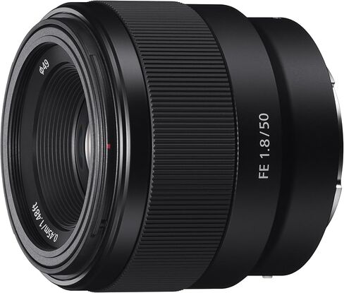 Sony - FE 50mm F1.8 Standard Lens (SEL50F18F/2), Black in Kuwait