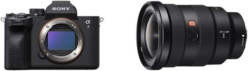Sony Alpha 7 IV Full-Frame Mirrorless Interchangeable Lens Camera + Sony - FE 16-35mm F2.8 GM Wide-Angle Zoom Lens (SEL1635GM), Black in Kuwait