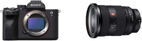 Sony Alpha 7 IV Full-Frame Mirrorless Interchangeable Lens Camera,Body Only, Black & Sony FE 24-70mm F2.8 GM II Lens in Kuwait