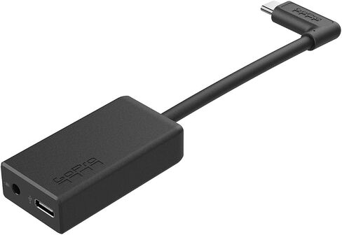 GoPro Pro 3.5mm Mic Adapter for (All HERO Cameras) - Official GoPro Accessory in Kuwait