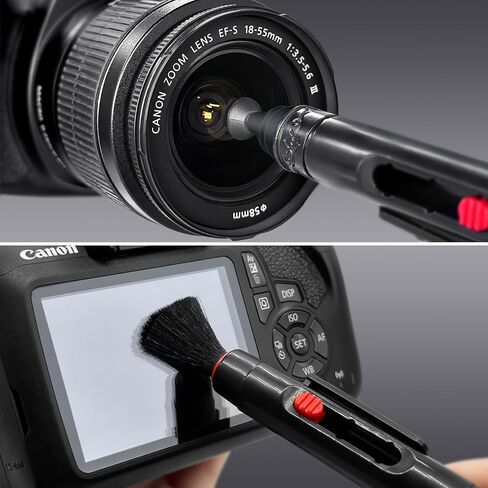 Aispour Camera Lens Cleaning Kit, 10-in-1 Camera Cleaning Kit | Camera Lens Cleaner and Camera Accessories, Includes Lens Cleaning Kit/Lens Cleaner/Lens Cleaning Pen/Soft Brush in Saudi Arabia