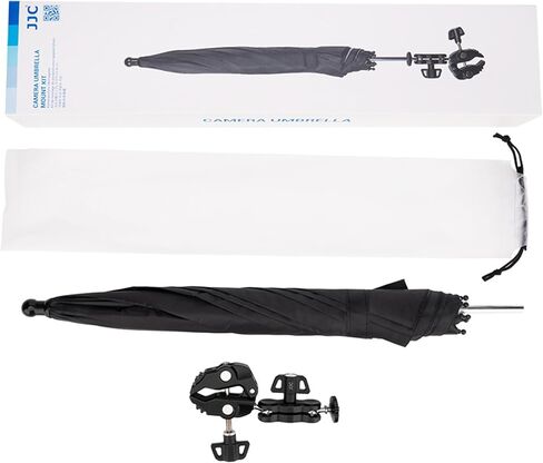 25.6" Camera Tripod Umbrella with Super Clamp for Mirrorless Camera Xbotgo | 360° Adjustable,Weather Guard Umbrella Sunshade,for Canon Nikon Sony Fujifilm Xbotgo Falcon Cameras Outdoor Photographing in Saudi Arabia