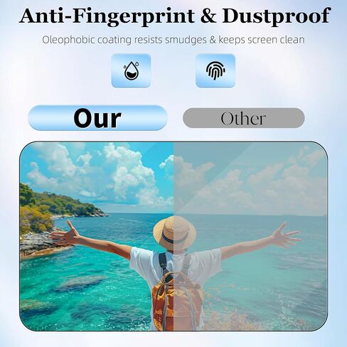 Lens Screen Protector for Insta360 Go Ultra (2 Sets), High Definition Tempered Glass Hardness Screen Protector for Insta 360 GO Ultra Accessories with Auxiliary Suction Cup, Hydrophobic,Oleophobic Coating,Anti-Scratch,Easy Installation in Kuwait