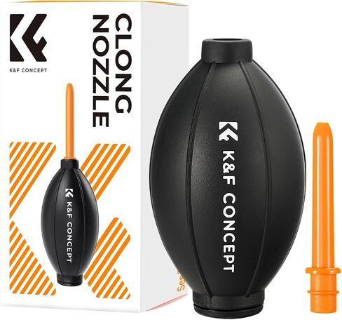 K&F CONCEPT Silicone Air Blower with Long Nozzle,Individually Packaged | Strong Airflow, Fast Rebound & Portable, Lightweight,for DSLR Sensors Camera Telescopes Keyboards,MB03 in Kuwait