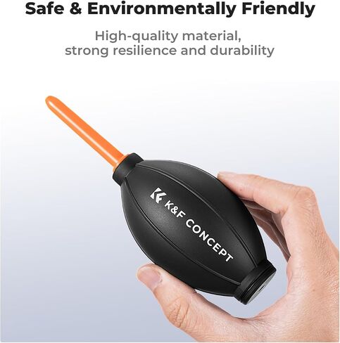 K&F CONCEPT Silicone Air Blower with Long Nozzle,Individually Packaged | Strong Airflow, Fast Rebound & Portable, Lightweight,for DSLR Sensors Camera Telescopes Keyboards,MB03 in Kuwait