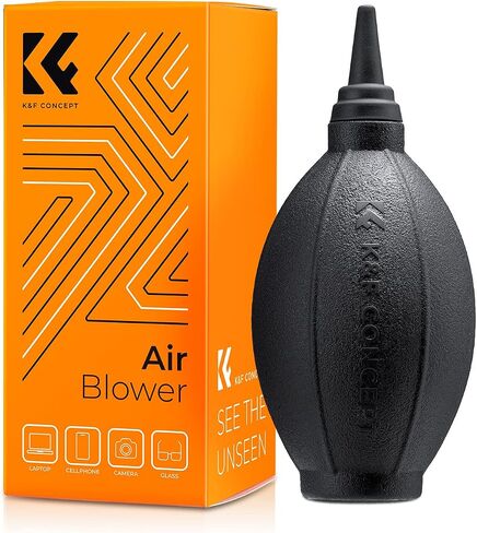 K&F CONCEPT Soft Tip Air Blower, Lens Blower for Digital, DSLR, SLR Cameras | Strong Airflow & Safe Silicone,Portable Compact & Comfortable,Anti-scratch,for Cleaning LCD Sensor Digital Camera Lens,MB01 in Kuwait