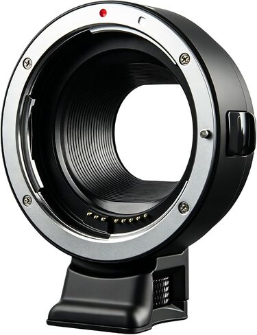 EF-EOS M Lens Adapter Auto-Focus Lens Converter Ring Compatible for Canon EF/EF-S Lens and Canon EOS-M (EF-M Mount) Camera EOS M M2 M3 M5 M6 M10 M50 M100 in Kuwait