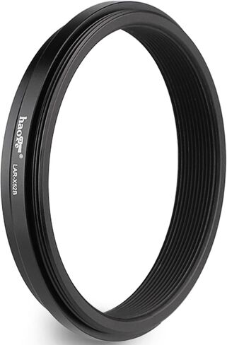 Haoge Lens Filter Adapter Ring for Fujifilm X100VI Fuji FinePix X100V Camera fit 49mm UV CPL ND Filter Lens Cap Replace Fujifilm AR-X100 Black in Kuwait