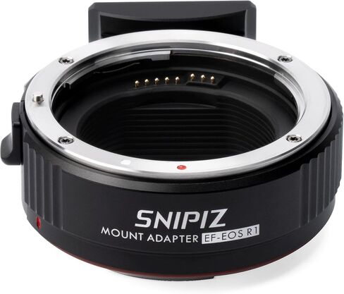 Lens Mount Adapter EF-EOS R Auto-Focus Lens Converter Compatible with Canon EF/EF-S Lens for Canon R Mount Camera EOS R, RP, R3, R5, R6, R6II, R7, R8, R10, R50, R100 in Kuwait