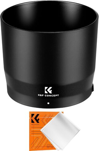 K&F CONCEPT Lens Hood Compatible with Canon RF 50mm F1.8 STM Lens | Reversible Snap on Camera Lens Shade Replacement of ES-65B Hood, Compatible with 43mm Filters and Lens Cap, PL05 in Kuwait
