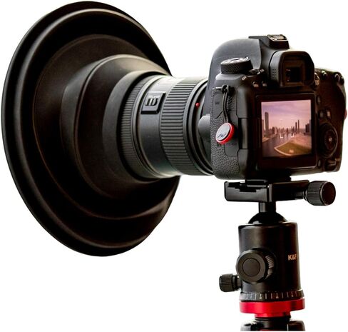 Original ULHgo Ultimate Lens Hood - Camera Lens Anti Reflection - LenSkirt Antireflection - DSLR Rubber Lens Hoods - Fits 49mm to 82mm Filter Thread - from Kickstarter in Kuwait