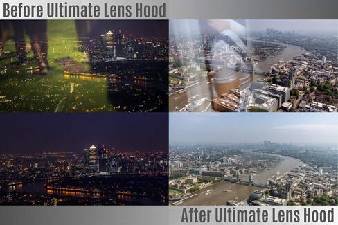 Original ULHgo Ultimate Lens Hood - Camera Lens Anti Reflection - LenSkirt Antireflection - DSLR Rubber Lens Hoods - Fits 49mm to 82mm Filter Thread - from Kickstarter in Kuwait