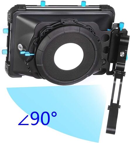 Fotga DP3000 M3 4x4 Swing-Away Matte Box for 15mm Rail Follow Focus Rig DSLR Mirrorless Camera EOS R EOS-1D X 5D 5DS 6D 7D II III IV R50 R8 R10 Z6 Z7 Z8 D5 D850 Sony A7 A7R A7S II III IV A7IV BMPCC 4K in Kuwait