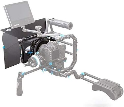 Fotga DP3000 M3 4x4 Swing-Away Matte Box for 15mm Rail Follow Focus Rig DSLR Mirrorless Camera EOS R EOS-1D X 5D 5DS 6D 7D II III IV R50 R8 R10 Z6 Z7 Z8 D5 D850 Sony A7 A7R A7S II III IV A7IV BMPCC 4K in Kuwait