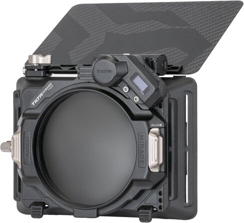 Tilta Mirage Matte Box | 4" x 5.6" and New 95mm Circular Filters | 67/72/77/82mm Adapter Rings | Lightweight | Cartridge Filter Design in Kuwait