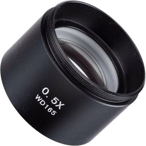 AmScope SM15 1.5X Barlow Lens for SM and/or SW Stereo Microscopes (48mm) in Kuwait