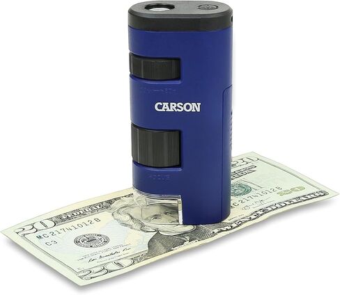 Carson Pocket Micro 20x-60x LED Pocket Microscope Handheld STEM Toy (MM-450) in Kuwait