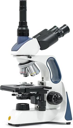SWIFT SW400 Trinocular Compound Microscope 40X-2500X Infinity Optical | Siedentopf Head, Mechanical Stage, LED,Professional Biological Lab Microscope for Research, Clinical & Education in Kuwait