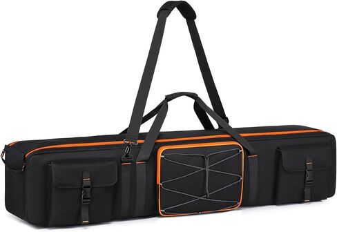 Tripod Carrying Case,50 Inch Tripod Light Stand and Photography Lighting Kit Bag,Photo Studio Equipment Large Carrying Bag with Removable Padding,for Tripods,Monopods,Speaker Stands,Mic Stand in Kuwait
