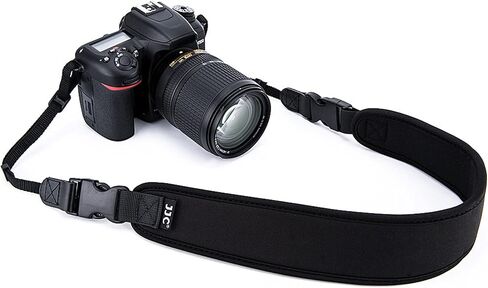 DSLR Camera Neck Strap, Soft Neoprene Shoulder Belt for Canon EOS R5 R6 5D Mark IV 6D Mark II SL3 SL2 T8i T7 T7i 90D 80D Nikon D6 D5 DF D850 D810 D780 D7500 D5600 D3500 Sony A1 A99II,etc in Kuwait
