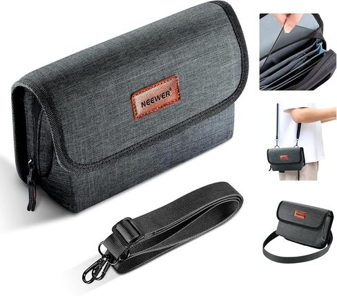 NEEWER Camera Sling Bag, Water Resistant Lightweight Compact Travel Case Crossbody for Photographers, Compatible with DJI Osmo Pocket 4 3 iPhone DSLR Mirrorless Small Photography Accessories, PB13 in Kuwait