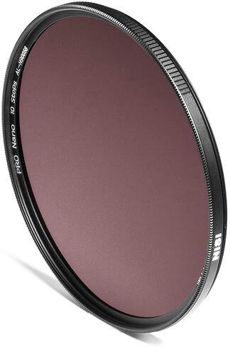 NiSi 86mm HUC IR ND1000 - Circular 10-Stop (3.0) Neutral Density Filter | Camera Lens ND Filter, Nano Coating, Infrared Color Reduction, Slim Aluminum Frame, Long-Exposure & Landscape Photography in Kuwait