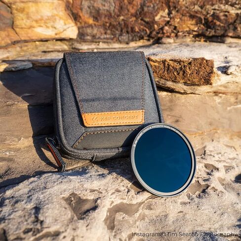 K&F CONCEPT 4 in 1 Basic Model Lens Filter Pouch Up to 95mm | Solar Filter Pouch Case, Camera Lens Filter Storage Wallet, For ND UV CPL Filter, Waterproof Filter Case, BF07 in Kuwait