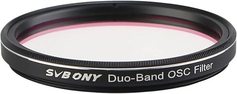 SVBONY SV220 Telescope Filter, 2" 7nm Dual-Band Nebula Filter, Reduce Stray Light, H-Alpha&O-III Narrowband Filter for One-Shot Color Camera, Telescope Accessories for Deep Sky Astrophotography | H-Alpha & O-III Narrowband Filter, Reduce Stray Light, for  in Kuwait