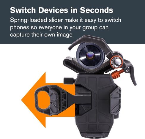 Celestron – NexYZ – Universal Smartphone Adapter for Telescope, Binoculars & Spotting Scopes – 3-Axis Precision Alignment – Capture Images & Video Through Your Optics – Compact and Travel-Friendly in Kuwait