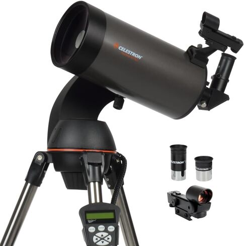 Celestron - NexStar 127SLT Computerized Telescope - Compact and Portable - Maksutov-Cassegrain Optical Design - SkyAlign Technology - Computerized Hand Control - 127mm Aperture in Kuwait
