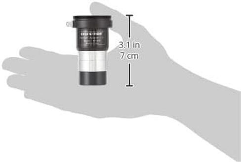Celestron 93640 1.25 Inch Universal Barlow and T-Adaptor, Silver/Black in Kuwait