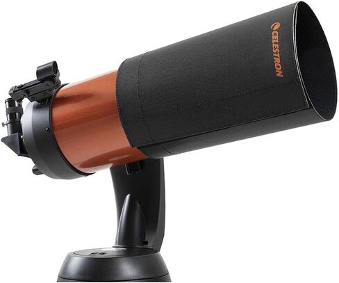 Celestron 94018 Deluxe Telescope Dew Shield with Velcro Attachment Points - Prevents Dew Formation on 6" and 8" Schmidt Cassegrain or EdgeHD Telescope Lenses, Black in Kuwait