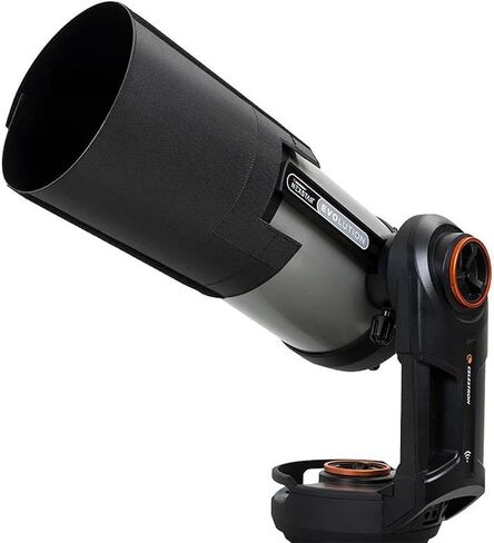 Celestron 94018 Deluxe Telescope Dew Shield with Velcro Attachment Points - Prevents Dew Formation on 6" and 8" Schmidt Cassegrain or EdgeHD Telescope Lenses, Black in Kuwait