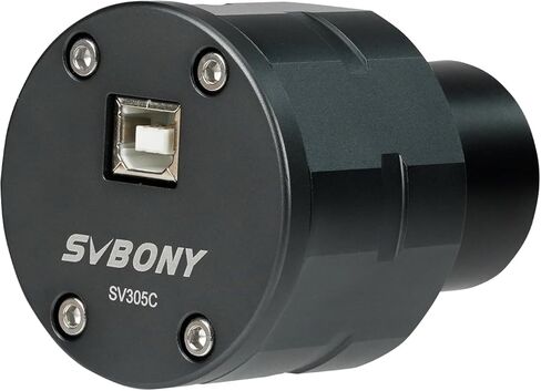 SVBONY SV305C Pro Telescope Camera, USB 3.0 High-Speed, 2MP IMX662 Sensor | 128MB DDR Buffer, 1.25" CMOS Astrophotography Planetary Camera, ST4 Guiding Interface Guide Camera, for Astrophotography in Kuwait