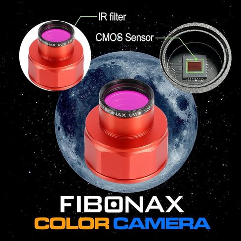 4K 8MP USB Astronomy Camera Telescope Eyepiece 1.25 Inch | Removable Astronomy IR Cut Filter, ASCOM Driver Support, UVC Plug and Play, Lunar Planetary Imaging, Electronic Eyepiece in Kuwait