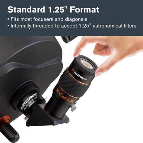 Celestron 93421 X-Cel LX Series - 1.25'' Eyepiece, 5 mm in Kuwait