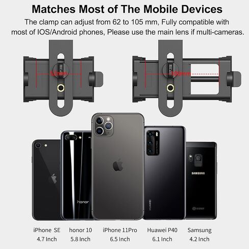 Eyeskey Universal Phone Adapter - Capture Stunning Moments with Your Smartphone Through Binoculars, Monoculars, Scopes, Telescopes, and Microscopes - Fits Most Smartphones in Kuwait