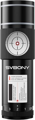 SVBONY Laser Collimator, for Newtonian Marca Telescope Alignment, 1.25/2" | with 2" Adapter, 7 Bright Levels, Red Laser Collimator for Telescope, Triple Cemented Lens, Laser Alignment Tool in Kuwait