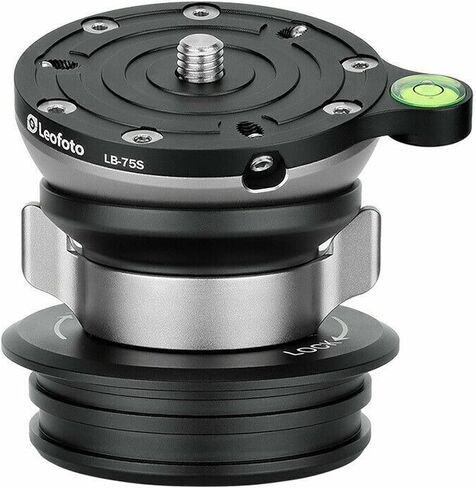 LB-75 75mm Leveling Base for Tripod w Butterfly Lock Collar 55lb Max Load +/-15° Tilt in Kuwait