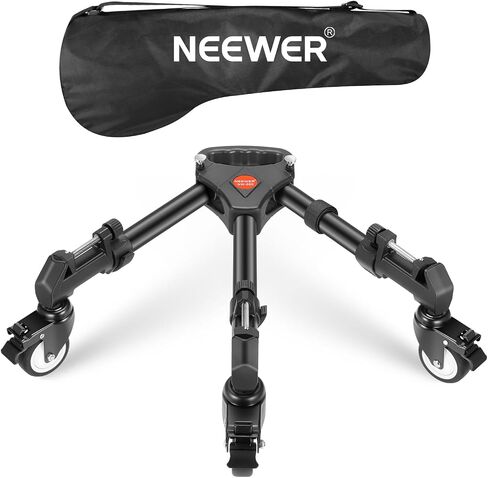 NEEWER Photography Tripod Dolly, Heavy Duty 33 lb Capacity Tripod Wheels in Kuwait