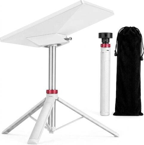 Portable Starlink Mini Tripod Stand, 0.72 lb Lightweight Ground Mount | Ultra-Light, Packable, Wind-Resistant, Aviation Aluminum, Anti-Slip Feet, for Backpacking RV Travel in Kuwait