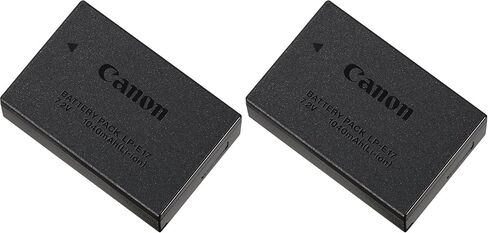 Canon Battery Pack LP-E17 | 1040mAh Lithium-Ion battery with 7.2V output for Rebel cameras, mirrorless cameras and DSLR photography in Saudi Arabia