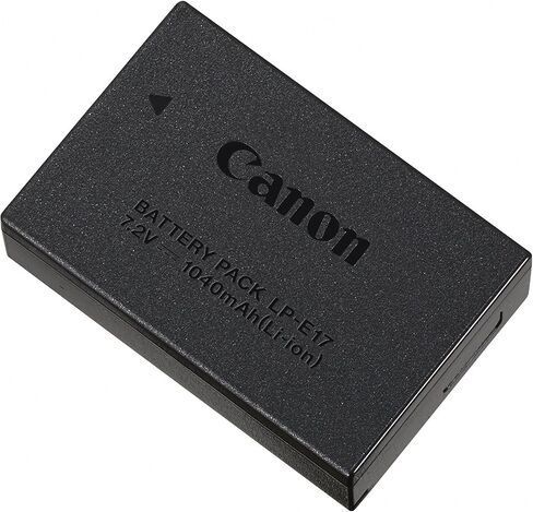 Canon Battery Pack LP-E17 | 1040mAh Lithium-Ion battery with 7.2V output for Rebel cameras, mirrorless cameras and DSLR photography in Saudi Arabia