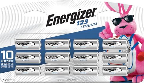 New Energizer 123 Lithium Photo Battery 6 Pack 3 Volts 10 Year Shelf Life for Digital Electronics in Saudi Arabia