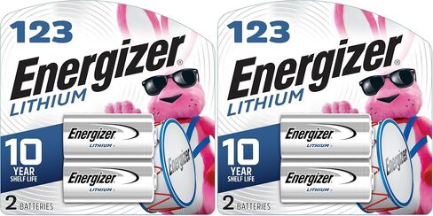New Energizer 123 Lithium Photo Battery 6 Pack 3 Volts 10 Year Shelf Life for Digital Electronics in Saudi Arabia