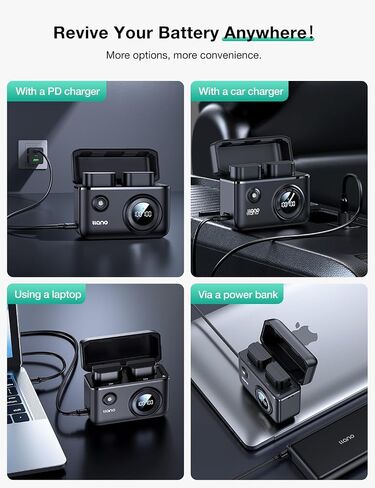 llano LP-E6NH LP-E6P Camera Battery 18W Fast Dual USB C Charger, Compatible with Canon EOS R5, R6 Mark II, R6 Mark III,5D 6D 7D Mark II III IV, 60D, 70D, 80D, Smart Display, Magnetic Snap Cover in Kuwait
